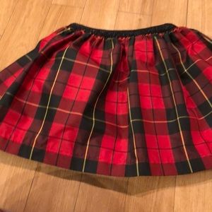 Fancy Ralph Lauren plaid skirt!  Size 6